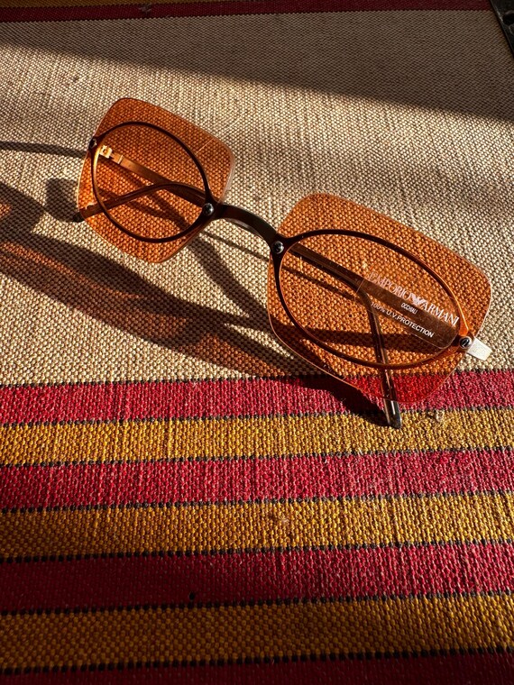 Occhiali da sole vintage Giorgio Armani anni 2000 mai indossati