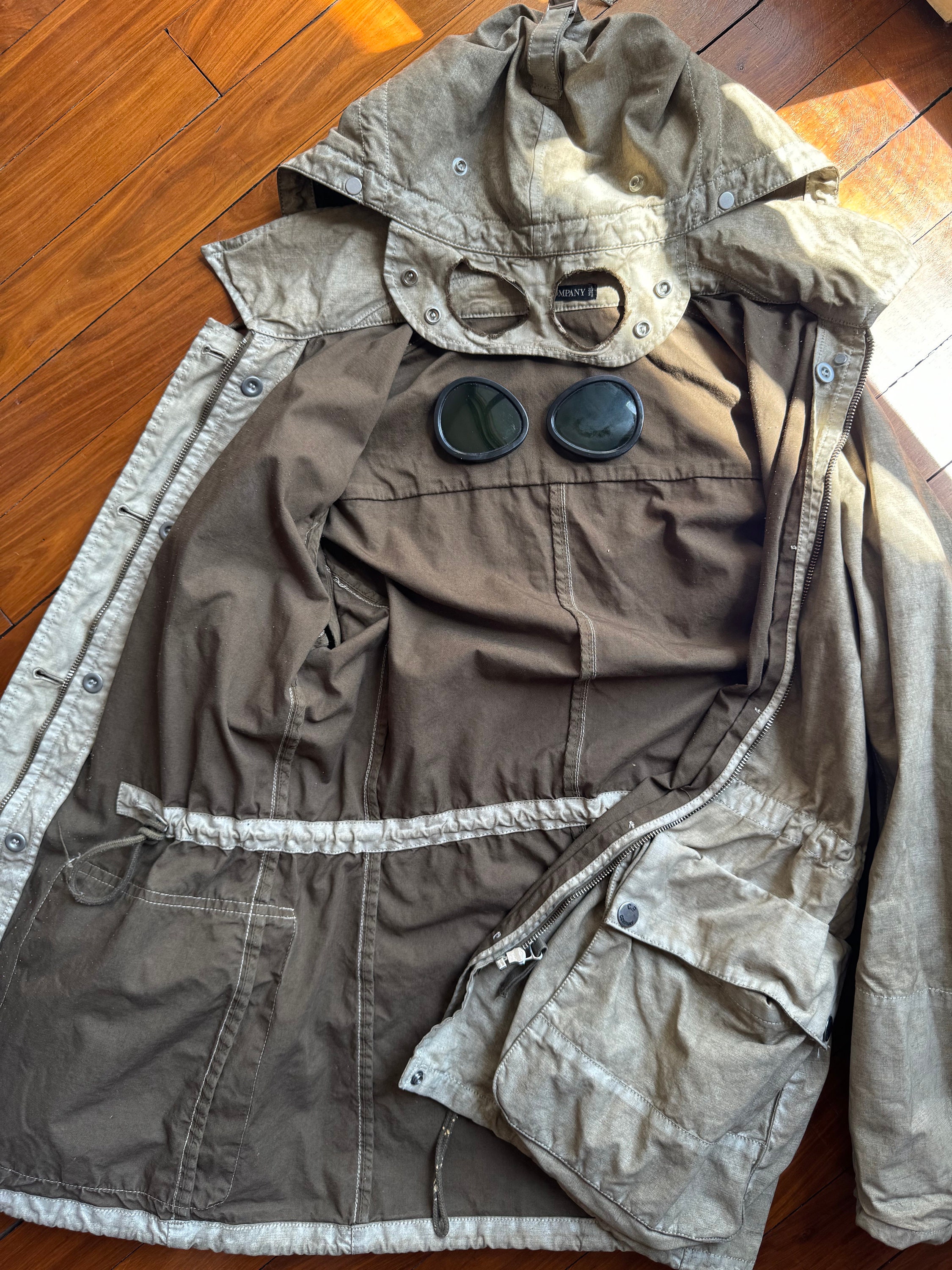 Authentic C.P. Company Massimo Osti Goggle Jacket, Mille Authentic C.P. Company Massimo Osti Goggle Jacket, Mille