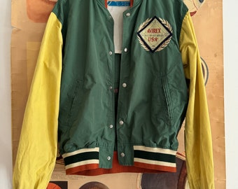 Avirex Usa Vintage Leather Jacket AMERICAN CLASSICS Varsity