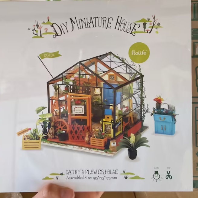 Diy miniature greenhouse kit hotsell