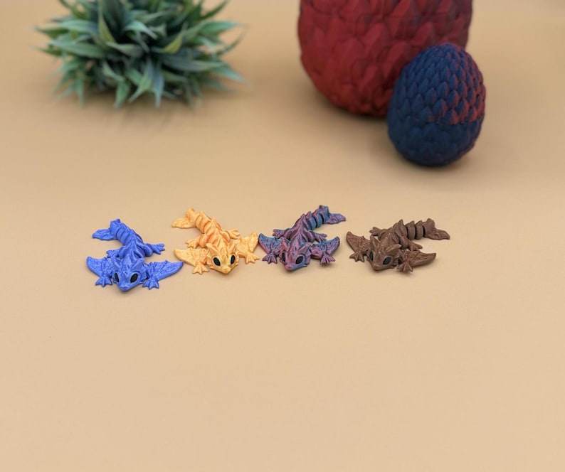 Cinderwing3D silk baby wyvern dragon toys.