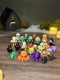 3D Printed Halloween Fidget Toys, Spooky Miniatures, Cauldron or Haunted House Container