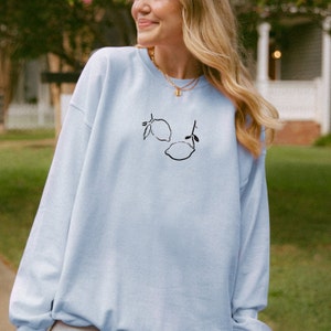 Lemon sweatshirt ladies shop