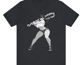 Camiseta Big Swing Energy / Camiseta gráfica / Camiseta de anime Waifu / Camiseta unisex de manga corta
