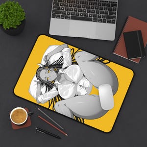 Anime Waifu Desk Mat | Anime Waifu Mousepad | Desk Mat