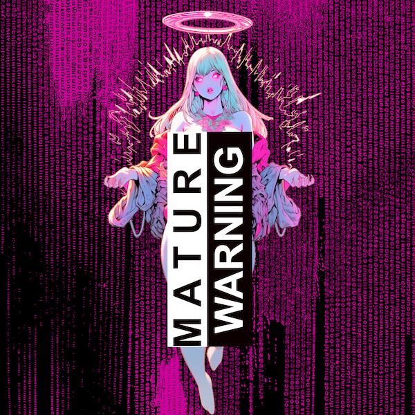 Transcendence: A Divine Manifestation Poster | Anime Waifu Wall Art | Matte Vertical Posters