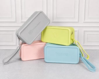 Silicone G-Tube Pouch | Food-Grade Feeding Supply Bag | Syringe Organizer for Caregivers