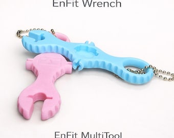 G-Tube Station™ Multitool / Strumento per la rimozione di tubi e tappi per pompe di alimentazione / Confezione da 2 / Compatibile con il sistema ENFit