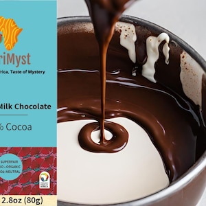 3 chokladkakor med mjölkchoklad och 43 % ekologisk kakao från Ghana | Fairtrade | CO2-neutral | Enkelt ursprung