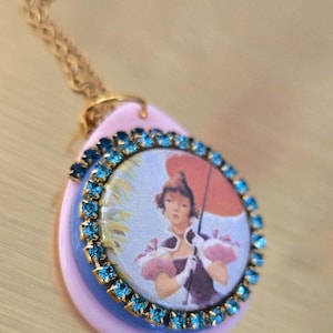 Disney Haunted Mansion Tightrope Walker Necklace One of a Kind OOAK