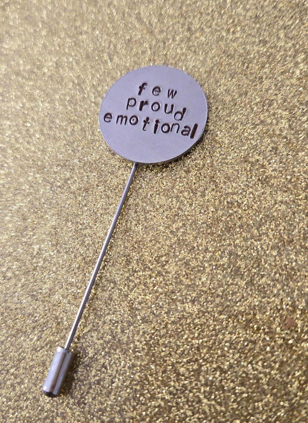 Fpe Pin Twenty One Pilots FPE Few Proud Emotional Hand Stamped Lapel Pin - Etsy