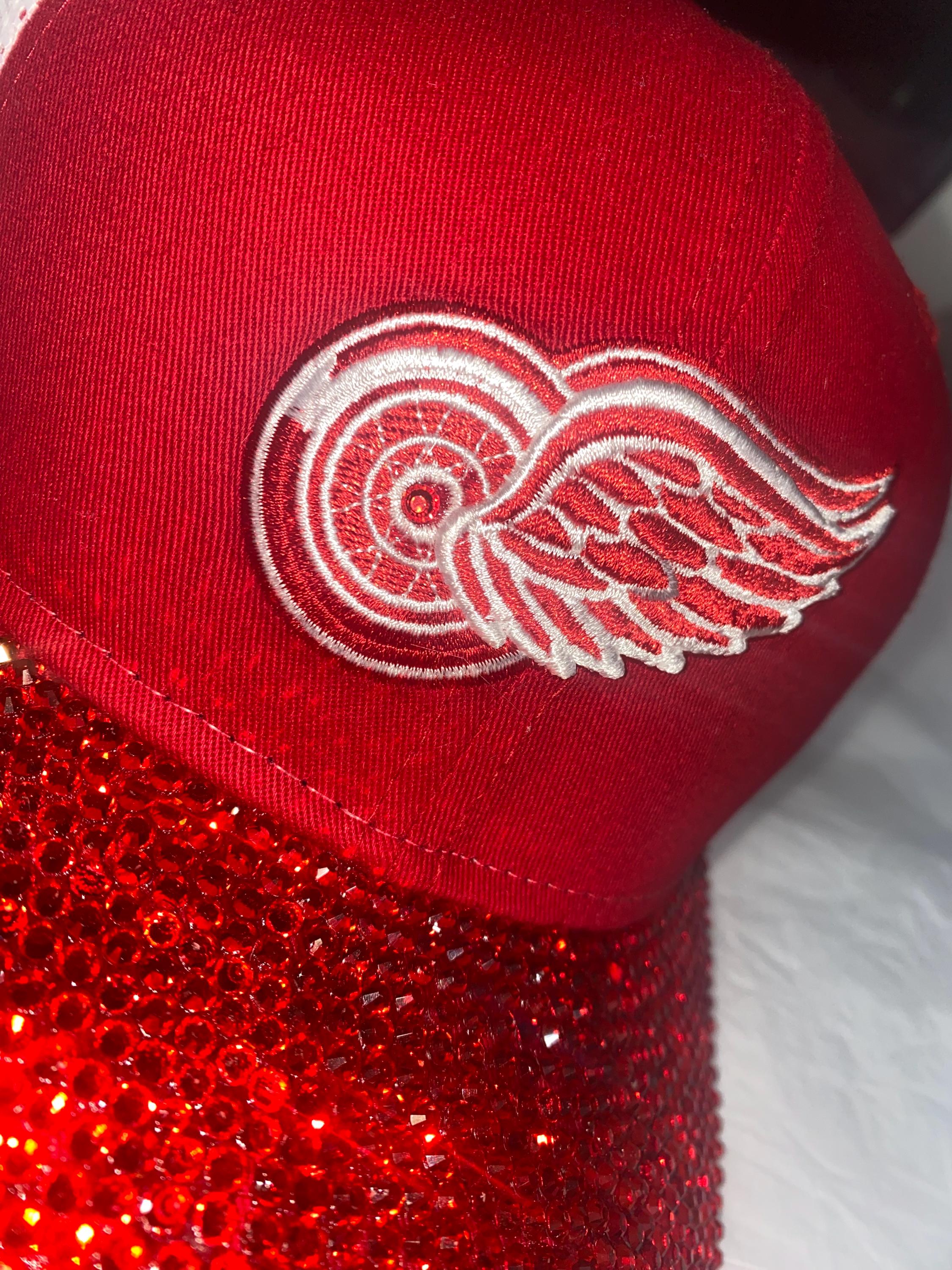 Detroit Red Wings Rhinestone Hat - Etsy
