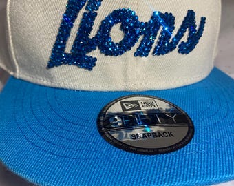 Detroit Lions Rhinestone Hat