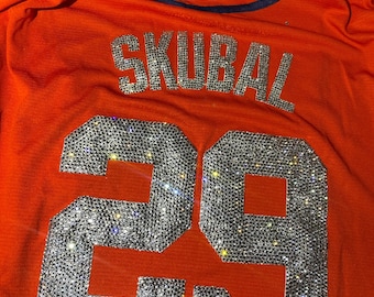 Detroit Tigers Rhinestone Jersey - Skubal
