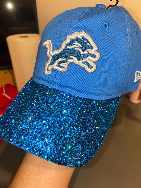 Detroit Lions Rhinestone Womens Hat