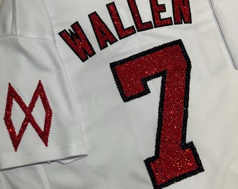 Morgan Wallen - I’m the problem jersey - White. Personalization available!