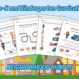 幼児学習者向けの近隣カリキュラム。デイケア、ホームスクール、幼稚園、保育園向けの週単位のカリキュラム。