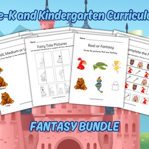 幼児学習者向けのファンタジーカリキュラム。デイケア、ホームスクール、幼稚園、保育園向けの週単位のカリキュラム。