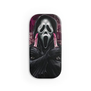 Ghost Phone Grip, Horror Phone Holder, Scary Accessory, Halloween Gift, Movie Lover&#39;s Must-Have