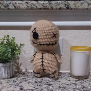 Voodoo Puppe gehäkelt