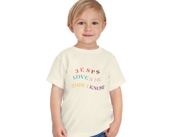 Jesus Loves Me This I Know Toddler T-Shirt