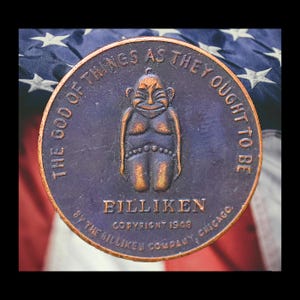 Billiken / 1908オリジナル / ビリケンカンパニー　U.S.A 1908 Billiken Token - Etsy