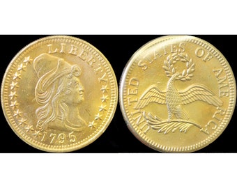 1933 St Gaudens Platinum-accented Eagle Replica Archival