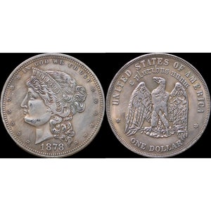 1878 Liberty Head Silver Dollar 1ドル銀貨 1878 Liberty Head Pattern Silver Dollar Very Rare Key Date