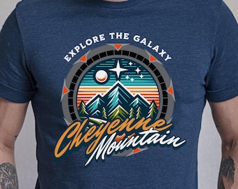 Stargate Cheyenne Mountain Shirt: Sci-Fi Fan Gift