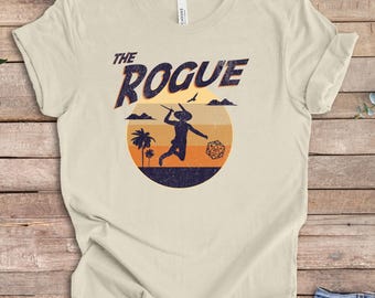 DnD Shirt, Rogue Shirt, Role Playing Gamer Gift, D and D The Rogue Archetype Shirt, Cool Action Movie Inspired Design