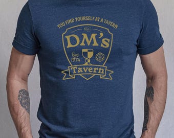 Funny DnD Shirt, RPG Player Gift, DM's Tavern "You find yourself at a tavern", Game Night Host Master Gift