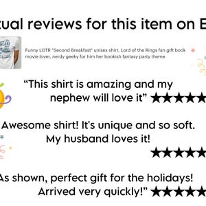 以下が含まれることがあります： パンケーキのグラフィックと「パンケーキ」というテキストが書かれた白いTシャツ。このTシャツは、ロード・オブ・ザ・リングのファンへのギフトで、「セカンド・ブレックファスト」というテキストが書かれています。画像には、5つ星の評価による顧客レビューが含まれています。