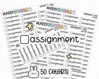 Pegatinas para agenda con caja / LR-28 / pegatinas para tareas