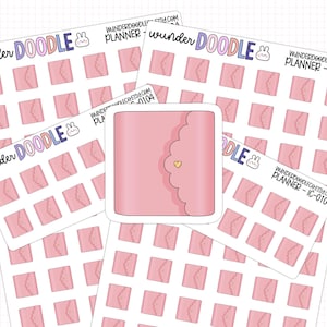 Roze plannerstickers | IC-0104 | functionele stickers, pictogramstickers