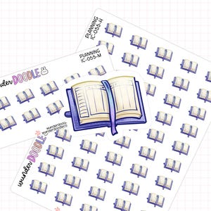 Planer Sticker | .IC-055 | Journal Sticker, Tagesplaner