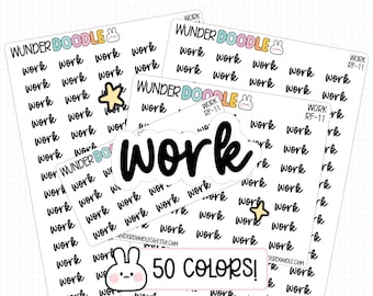 Work Planner Stickers | RF-11 | functional stickers