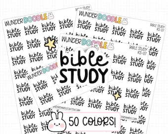 Bible Study Planner Stickers | KS-07 | faith sticker