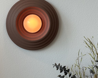 Mid Century Modern Wall Sconce: Dimmable Rechargeable Wireless Lamp