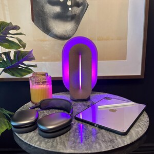 modern table lamp with smart led