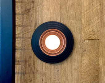 Mid Century Modern Wall Sconce: Dimmable Cordless Accent Lamp