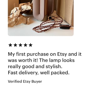 Modern Table Lamp with Dimmable Light, Mid Century Lamp, Minimalist Lamp for Home and Office, Bedside Lamp, Mood Lighting, Accent Lighting image 15