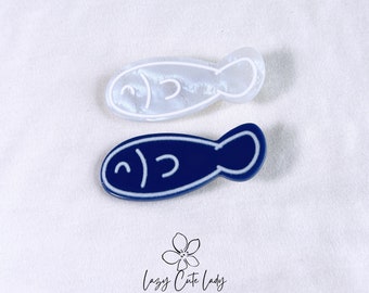 Whimsical Fish Hair Clip: Sea Charm Accessory