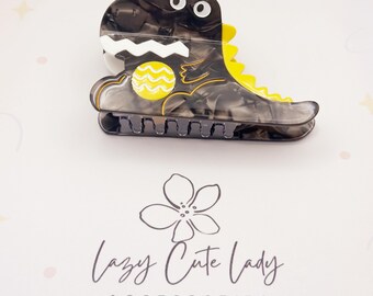 Rawr-some Dino Acetate Hair Claw – Milieuvriendelijke schattige clip