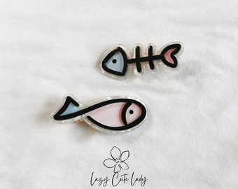 Whimsical Fish Tale Hair Clip - Hair Accessory - cute hair clip for girl for women