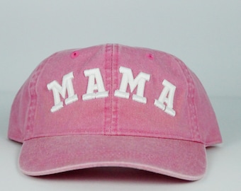 MAMA Pink unstructured hat