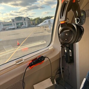 Bose A30 Falcon 7X Headset Control Hanger and Hook Set - LIFETIME GUARANTEE