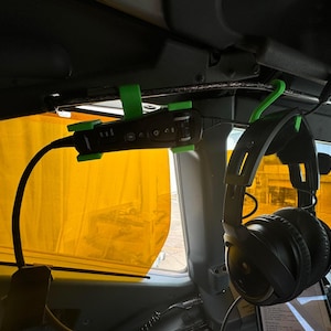 Bose A20 Boeing 737 Headset Control Hanger and Hook Set - LIFETIME GUARANTEE
