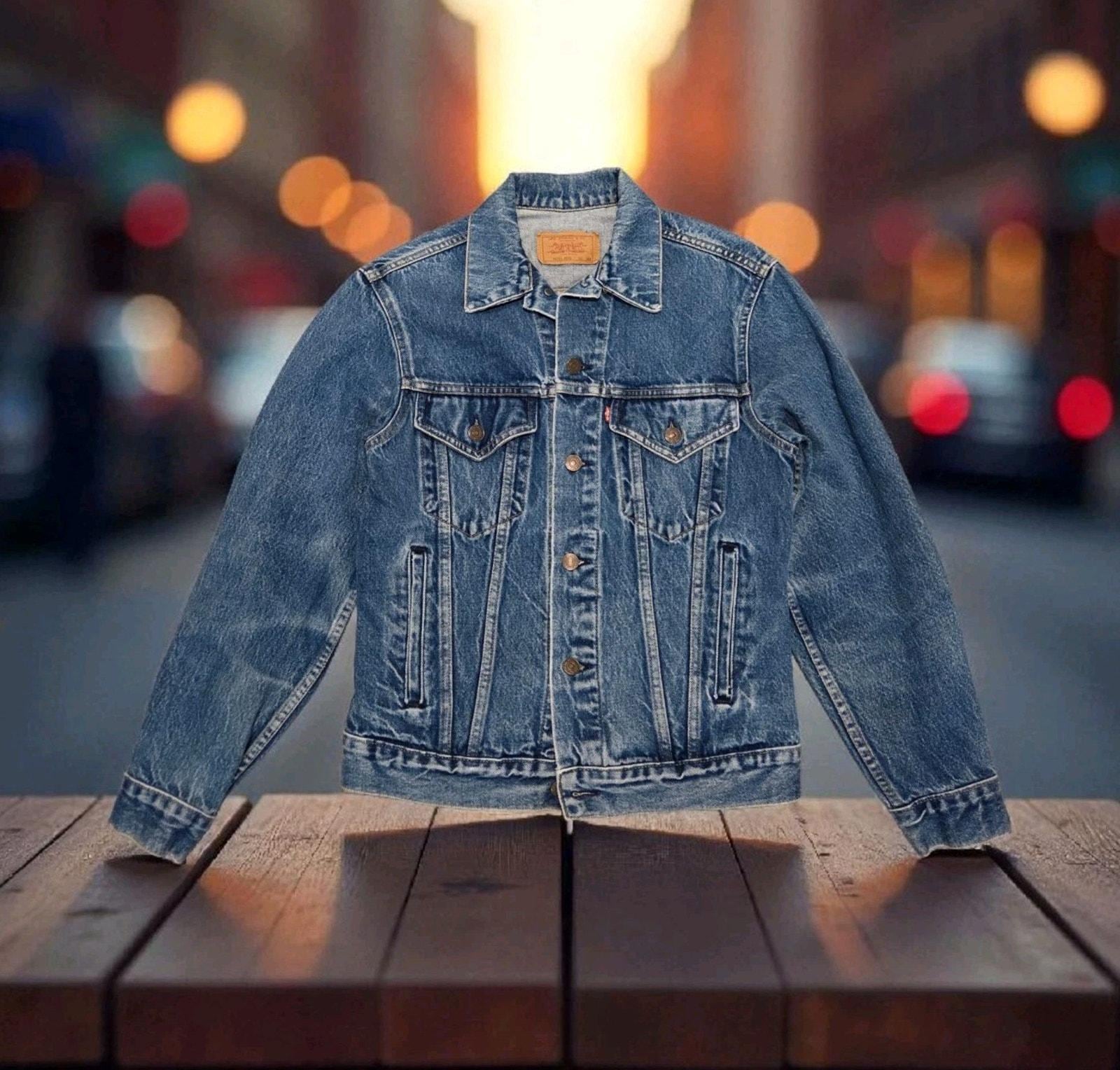 3冊セットLEVI’S VINTAGE DENIM JACKETS Vintage 90s Levi's Type III 3 Plaid Lined Denim Jacket 70427-4891