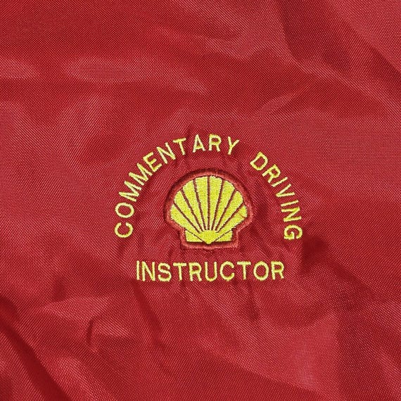 Vtg Shell Gasoline Jacket Commentary Driving Inst… - image 4