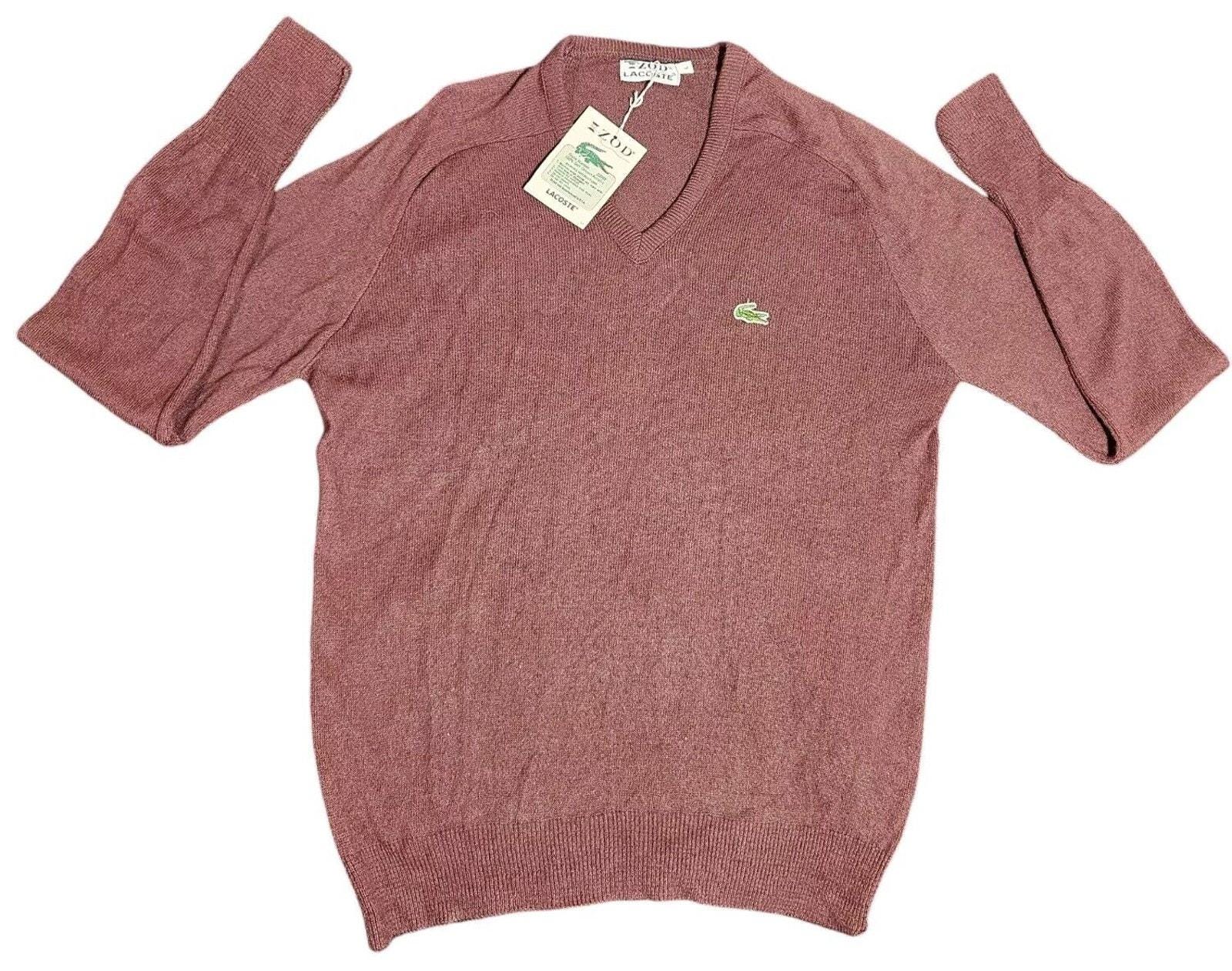 【IZOD LACOSTE 】80〜90sピンク Vネック カーディガン IZOD LACOSTE 】80〜90sピンク Vネック カーディガン - メルカリ